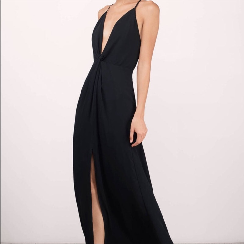 TOBI formal dress with front slit